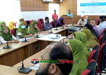 মধুপুরে গাড়ীর ব্যাটারীর ক্ষতিকর প্রভাব ও সচেতন বিষয়ে প্রশিক্ষণ