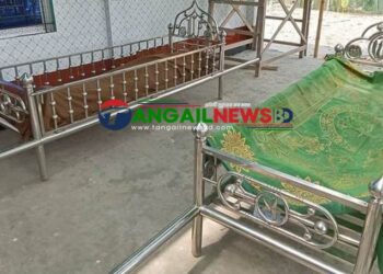 গোপালপুরে ৭ ঘন্টার ব্যবধানে স্বামী স্ত্রীর মৃত্যু ॥ এক সাথে জানাজা