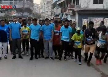 টাঙ্গাইলে মাদকের বিরুদ্ধে ম্যারাথন 