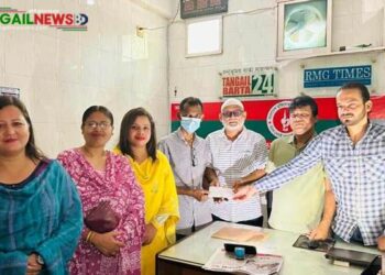 বীরপুত্র রবিনের চিকিৎসার্থে টাঙ্গাইল মুক্তিযোদ্ধা সন্তান সংসদ-এর সহযোগিতা