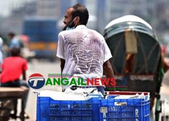 টাঙ্গাইলে দাবদাহে অতিষ্ঠ ও বিপর্যস্ত জনজীবন