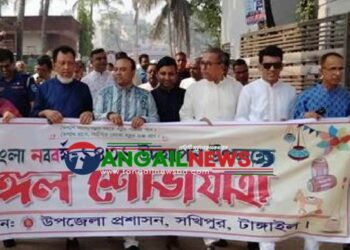 সখীপুরে নানা আয়োজনে পহেলা বৈশাখ উদযাপন