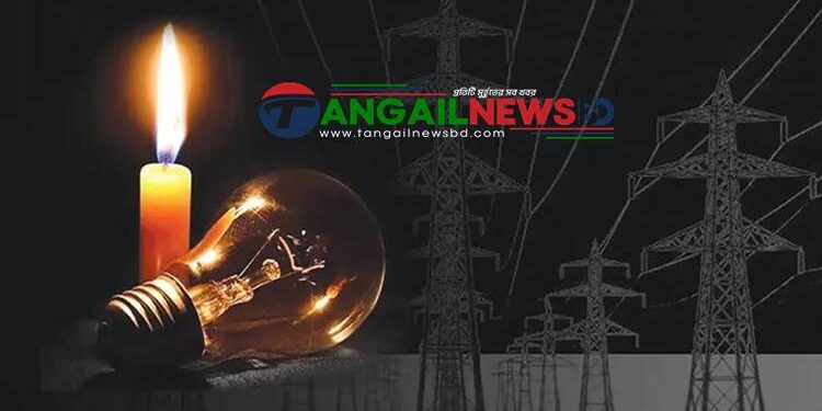 টাঙ্গাইলে তীব্র লোডশেডিংয়ে জনজীবন কাহিল