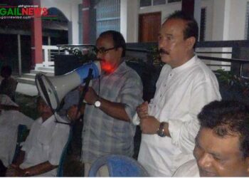 দেলদুয়ার উপজেলা নির্বাচনে চেয়ারম্যান প্রার্থী সিরাজ মল্লিকের মতবিনিময়