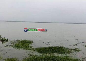 টাঙ্গাইলের সব নদীর পানি বৃদ্ধি পেতে শুরু করেছে