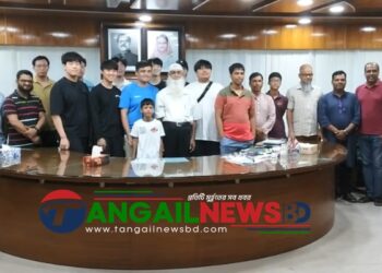 অস্থিতিশীল পরিবেশেও কোরিয়ান শিক্ষার্থীদের মাভাবিপ্রবি পরিদর্শন