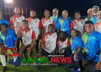 মির্জা তোফাজ্জল হোসেন মুকুল স্মৃতি ফুটবল টুর্নামেন্টে সুপ্রভাত চ্যাম্পিয়ন