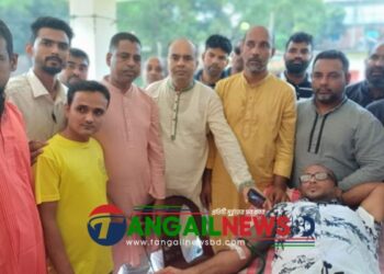 সখীপুরে যুবদলের প্রতিষ্ঠাবার্ষিকীতে ফ্রি ব্লাড গ্রুপিং ও রক্তদান কর্মসূচি