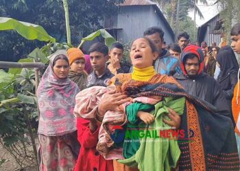 বাসাইলে মায়ের বিরুদ্ধে শিশু সন্তানকে হত্যার অভিযোগ