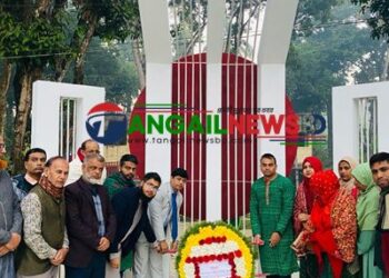 গোপালপুরে নানা আয়োজনে বিজয় দিবস পালন 