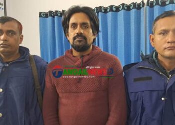 নাগরপুরে শীর্ষ সন্ত্রাসী সিজু গ্রেফতার