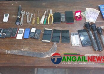 ঘাটাইলে শিক্ষার্থীদের পিকনিক বাস ডাকাতিতে গ্রেপ্তারকৃত ৪ জন কারাগারে