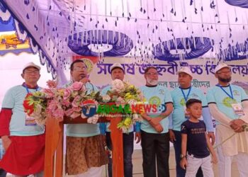 জাহ্নবী উচ্চ বিদ্যালয়ে প্রাক্তণ শিক্ষার্থীদের মিলন মেলা অনুষ্ঠিত