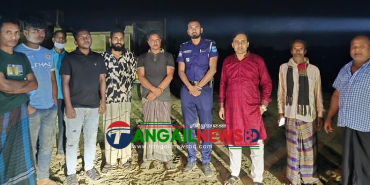 মির্জাপুরে জমির মাটি কাটায় সাড়ে ১০ লাখ টাকা জরিমানা আদায়