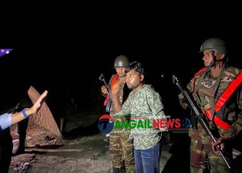 নাগরপুরে বালু মহলে অভিযানে একজন আটক