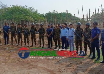 মির্জাপুরে কাইতলা গরুর হাটে দুইপক্ষের সংঘর্ষের আশঙ্কায় যৌথবাহিনী মোতায়েন