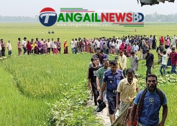 কালিহাতীতে ধান ক্ষেত থেকে বৃদ্ধার লাশ উদ্ধার