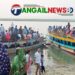 ঈদের আনন্দে টাঙ্গাইলে যমুনা নদীতে ঘুরতে দর্শনার্থীদের ভিড়