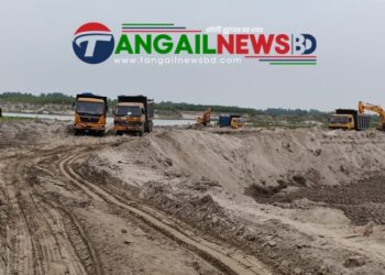 কালিহাতীতে বালু ঘাটে ইউএনও’র অভিযানে লক্ষাধিক টাকা জরিমানা