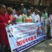 কালিহাতীতে ছাত্রদল নেতার উপর হামলার প্রতিবাদে মানববন্ধন