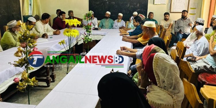 গোপালপুরে কামিল মাদ্রাসার নবাগত সভাপতির পরিচিতি সভা