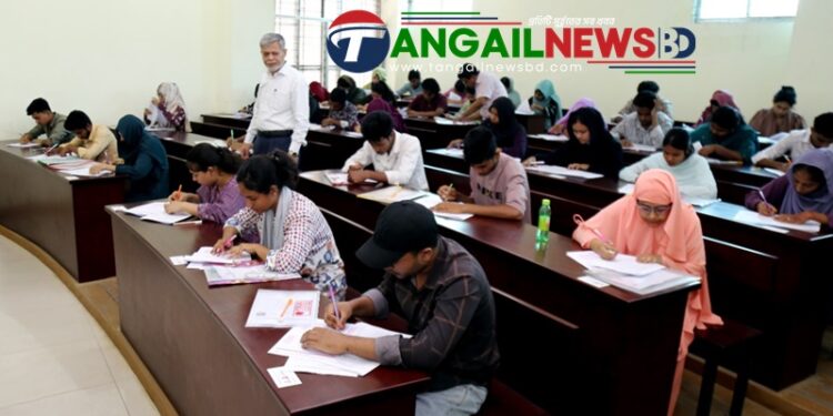 মাভাবিপ্রবিতে ‘বি’ ইউনিটের ভর্তি পরীক্ষা শান্তিপূর্ণ পরিবেশে অনুষ্ঠিত