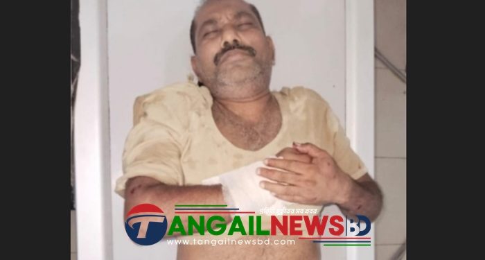 টাঙ্গাইলে ঠিকাদার রানার ওপর সন্ত্রাসীদের হামলা ও ফাঁকা গুলি