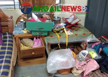 বাসাইলের হাবলায় প্রবাস ফেরতের বাড়িতে দুর্ধর্ষ চুরি