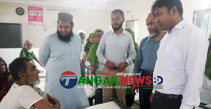 ভূঞাপুর হাসপাতালের চিকিৎসা সেবার মান পরিদর্শন করেছেন ইউএনও