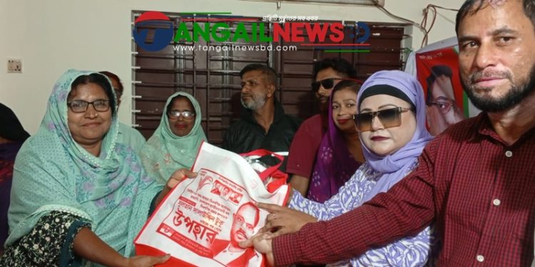 টাঙ্গাইলের গালায় টুকুর নির্বাচনী প্রচারণা কমিটির মতবিনিময় সভা