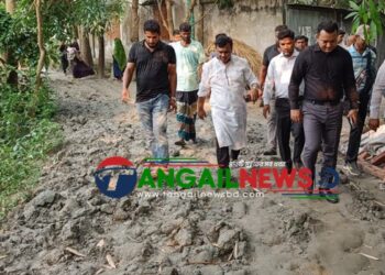 অবশেষে সরকারি র্অথায়নে সম্পন্ন করা হলো ডুবাইল-গবড়া গ্রামের রাস্তা