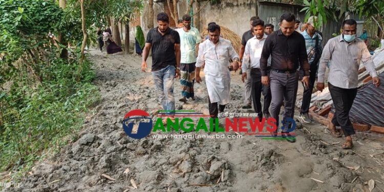 অবশেষে সরকারি র্অথায়নে সম্পন্ন করা হলো ডুবাইল-গবড়া গ্রামের রাস্তা