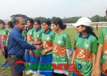 টাঙ্গাইলে ২১ দিনব্যাপী ফুটবল ও এ্যাথলেটিক্স প্রশিক্ষণের উদ্বোধন