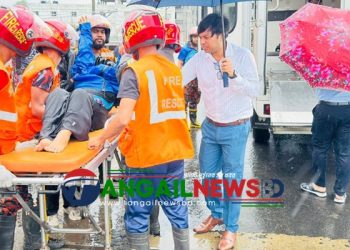 মির্জাপুরে সড়ক দুর্ঘটনায় আহত স্বামী-স্ত্রীকে উদ্ধার করলেন ইউএনও