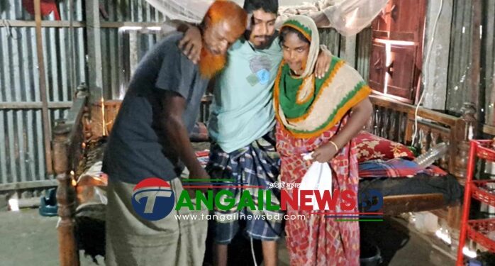 মে দিবসে ঘাটাইলে নির্মান শ্রমিকের সালমানের বাঁচার আহাজারি
