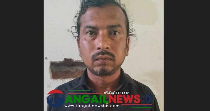 ঘাটাইলে অর্ধশত মামলার আসামী শহীদ বাহিনীর প্রধান শহীদকে গ্রেফতার