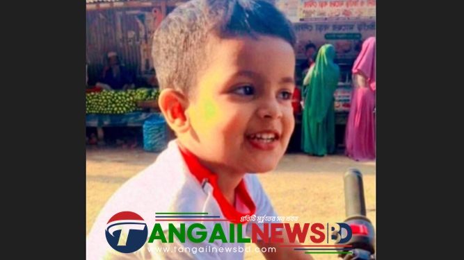 সখীপুরে ট্রাকের চাকায় পিষ্ট হয়ে শিশু সাফওয়ানের মৃত্যু