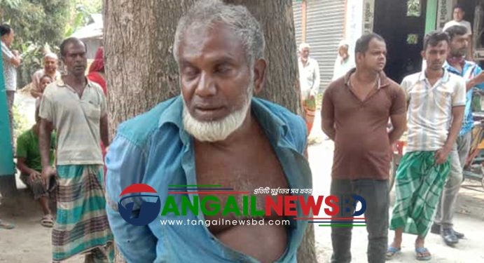 মির্জাপুরে শিশু ধর্ষণ চেষ্টাকারীকে গণধোলাই দিয়ে পুলিশে সোপর্দ