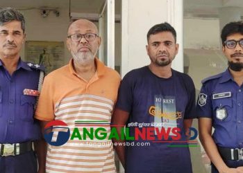 মির্জাপুরে পুলিশ বেশে ডাকাতির প্রস্তুতিকালে ২ জন গ্রেপ্তার