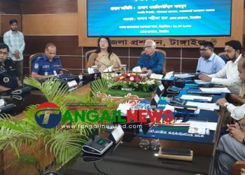 টাঙ্গাইলে পরিকল্পনা উপদেষ্টা ওয়াহিদউদ্দিন মাহমুদের মতবিনিময়