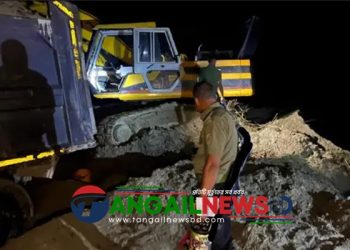 কালিহাতীতে অবৈধভাবে বালু উত্তোলনের দায়ে পৃথক অভিযানে আটক ৪ জন