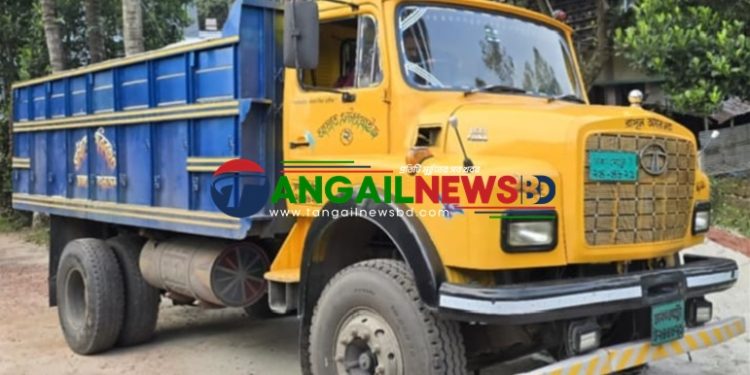 মির্জাপুরে মহাসড়কে ট্রাকসহ ২০ লাখ টাকার সয়াবিন তেল ছিনতাই