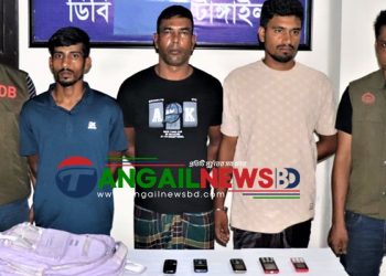 ঢাকা-টাঙ্গাইল মহাসড়কে বাসে ডাকাতির ঘটনায় গ্রেপ্তার ৩ জন