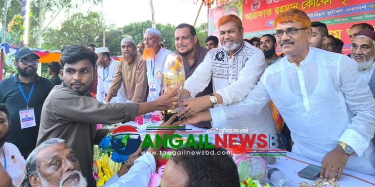 মির্জাপুরে আরাফাত রহমান কোকো স্মৃতি ফুটবল টুনার্মেন্টের ফাইনাল