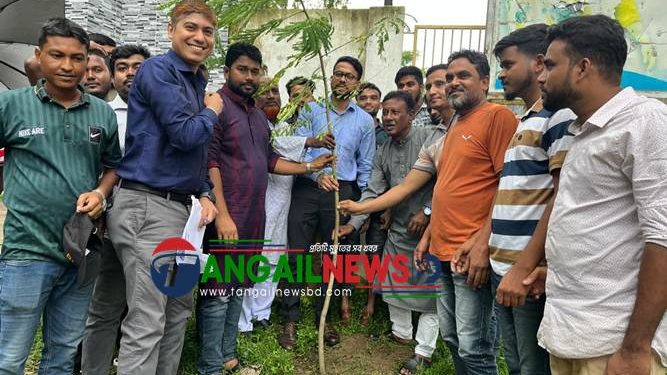 নাগরপুরে কৃষকদল ও ছাত্রদলের বৃক্ষরোপন কর্মসূচী