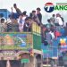 ঢাকা-টাঙ্গাইল-যমুনা সেতু মহাসড়কে ভোগান্তি নিয়ে বাড়ি যাচ্ছে মানুষ