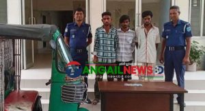 মির্জাপুরে নাম্বার বিহীন সিএনজি অটোসহ ৩ ছিনতাইকারীকে গ্রেপ্তার