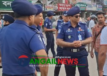 ঈদযাত্রায় টাঙ্গাইলের ৬৫ কিলোমিটার মহাসড়কে ৬০০ পুলিশ মোতায়েন