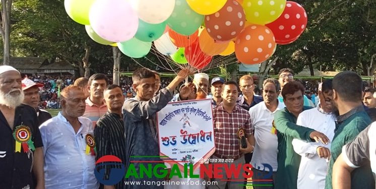 নাগরপুরে ব্যারিষ্টার আব্বাস খান স্মৃতি ফুটবল টুর্নামেন্টের ফাইনাল অনুষ্ঠিত