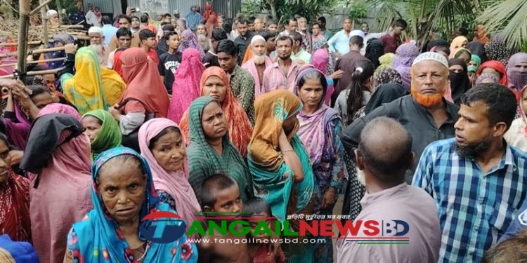 ঘাটাইলে বৃদ্ধাকে হত্যা করে স্বর্ণালংকার লুট